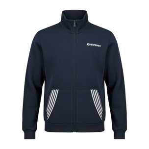 Tuta Uomo SUPERGA Cotone Felpato Full Zip