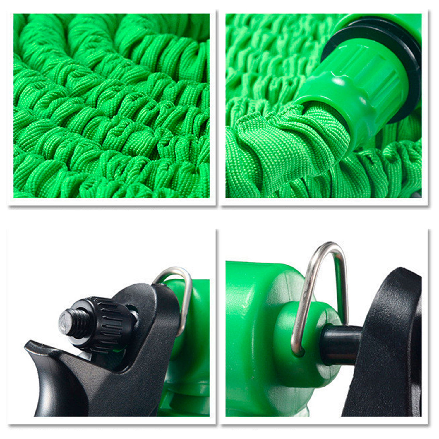 Pistola spray con 7 modalità d'uso e tubo di 30 m.