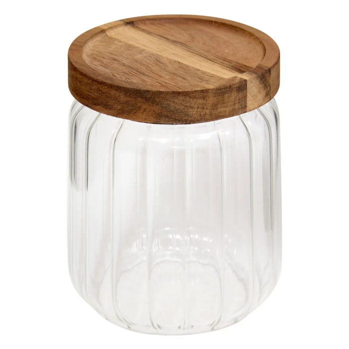 Bocal Harmony 0,5L cylindrique en verre