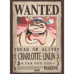 One Piece - Poster Ricercata "Wanted Big Mom" 52 x 38 cm AbyStyle