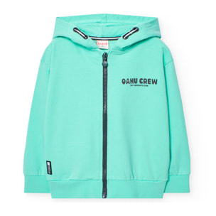 Veste en molleton teinte  -BCI