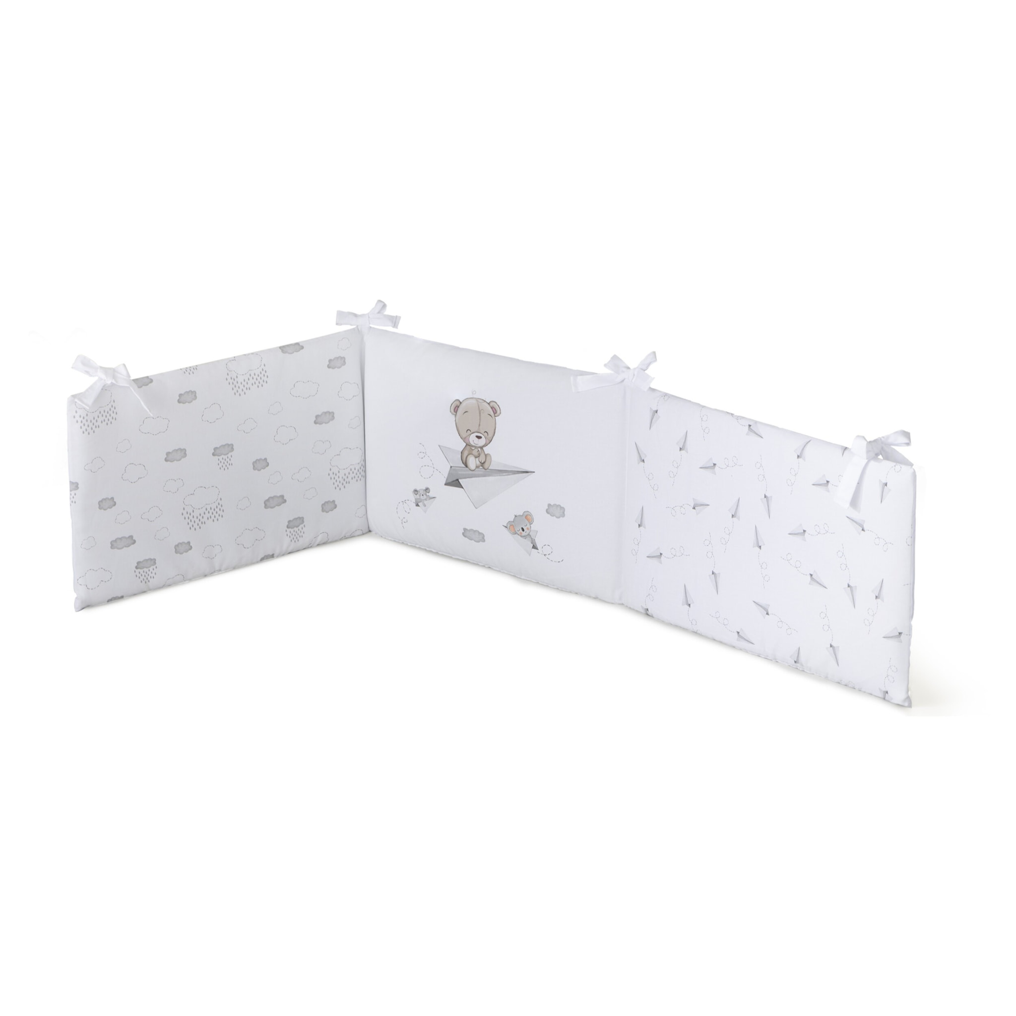 Set Textil Baúl y Funda Nórdica Paper Plain