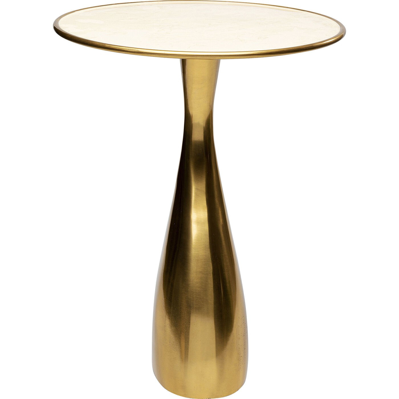 Table d'appoint Spacey dorée 36cm Kare Design