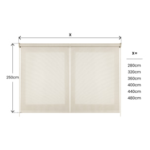 Enrollable XXL SCREEN PRO Solar Lino