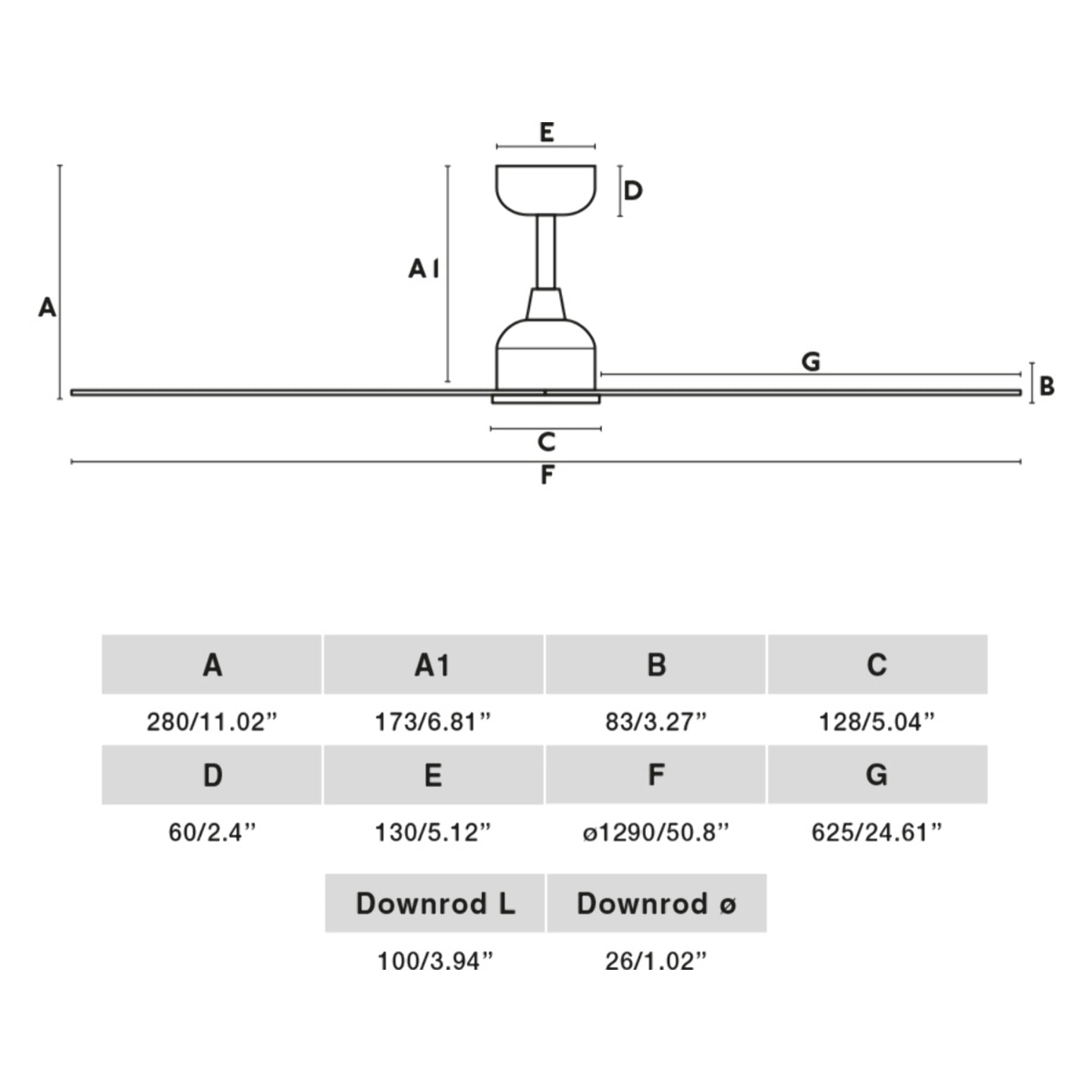 PALMA M Ventilatore a soffitto  marrone IP44