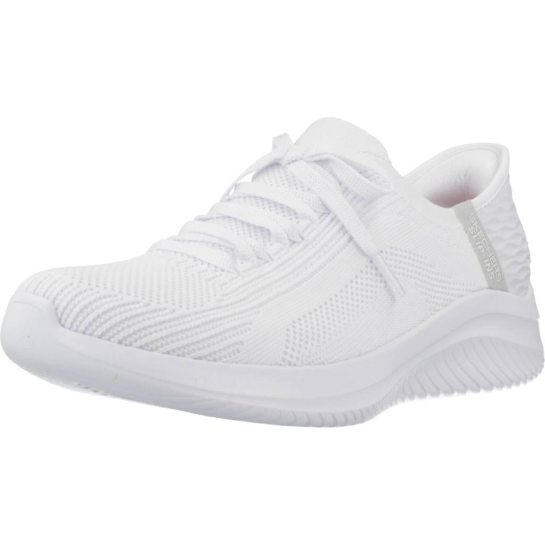 Sneakers De  Mujer Slip-ins: Ultra Flex 3.0 Tonal Stretc Blanco