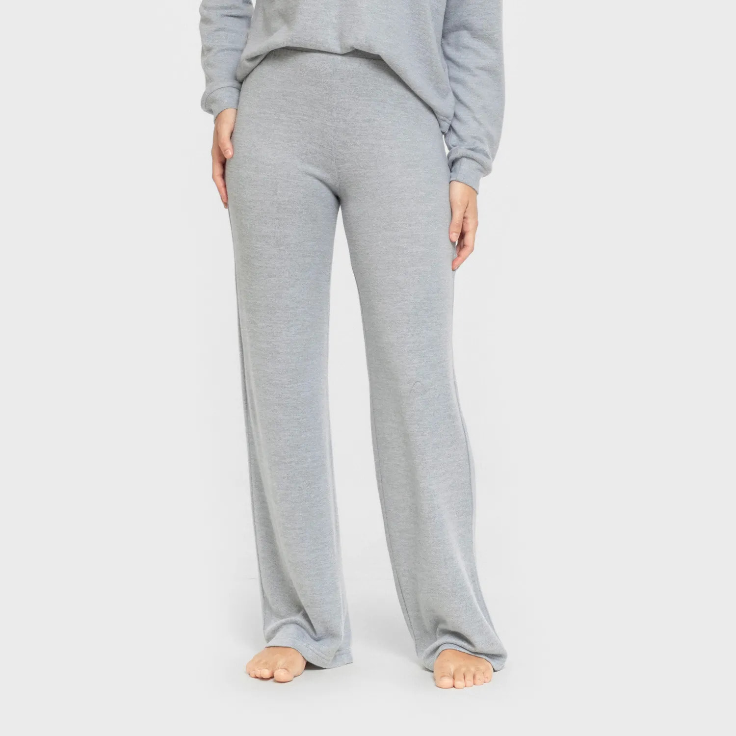 Pijama angorina liso índigo