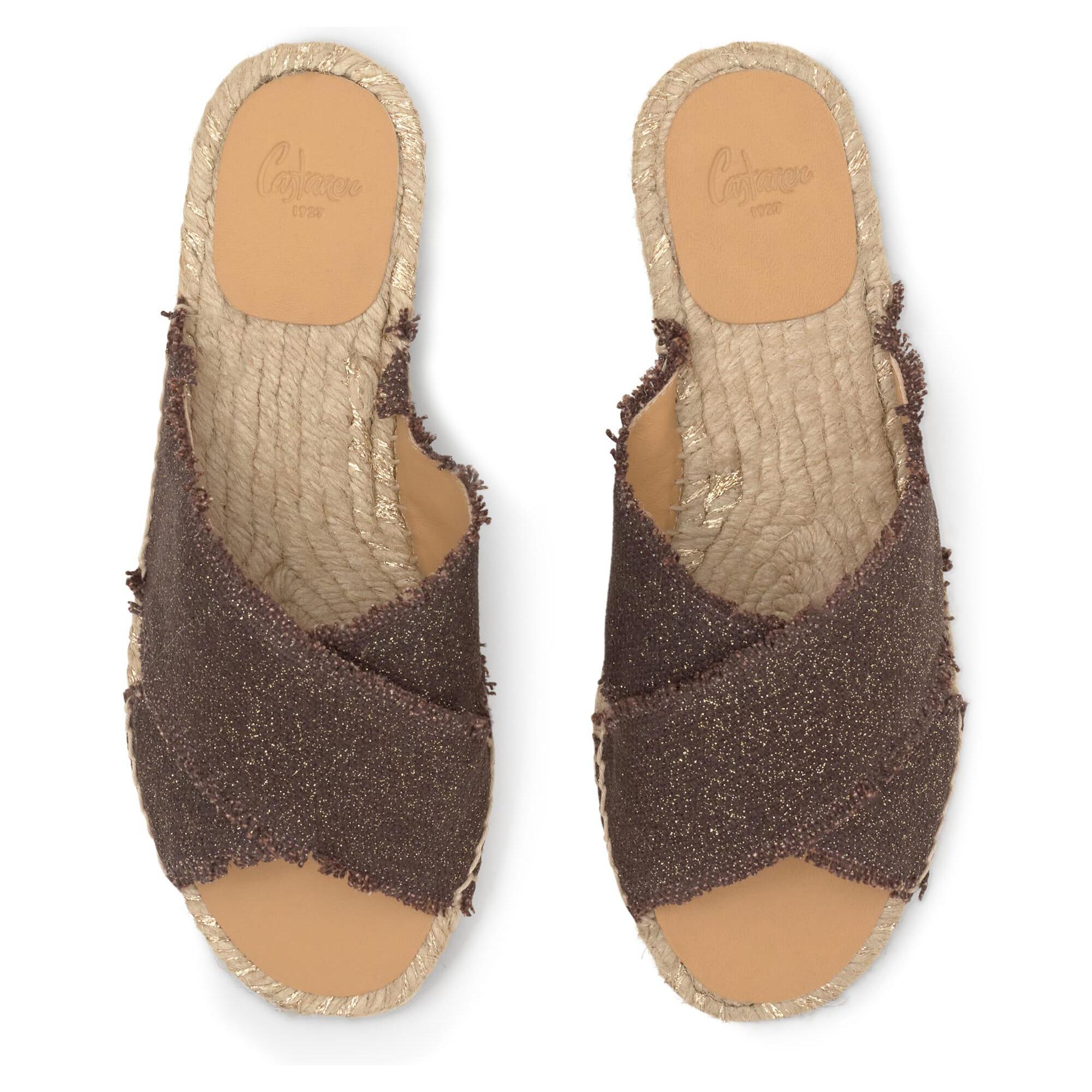 Sandalia plana slip-on Palmera 2cm