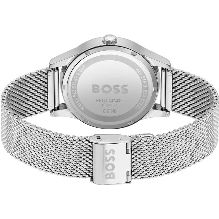 Reloj Hugo Boss 1513985 Hombre Analogico Cuarzo con Correa de Acero inoxidable