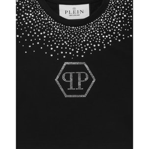 PHILIPP PLEIN T-Shirt Round Neck Ss HEXAGON