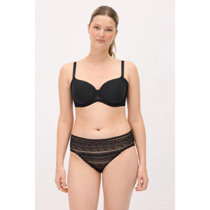 Set lingerie reggiseno e slip Nero