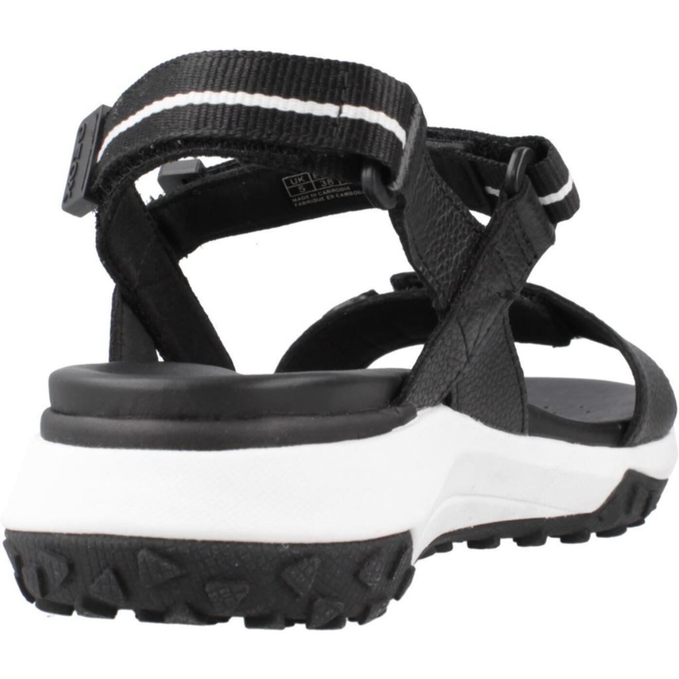 Sandalias Mujer de la marca GEOX  modelo D SORAPIS + GRIP B NEGRO