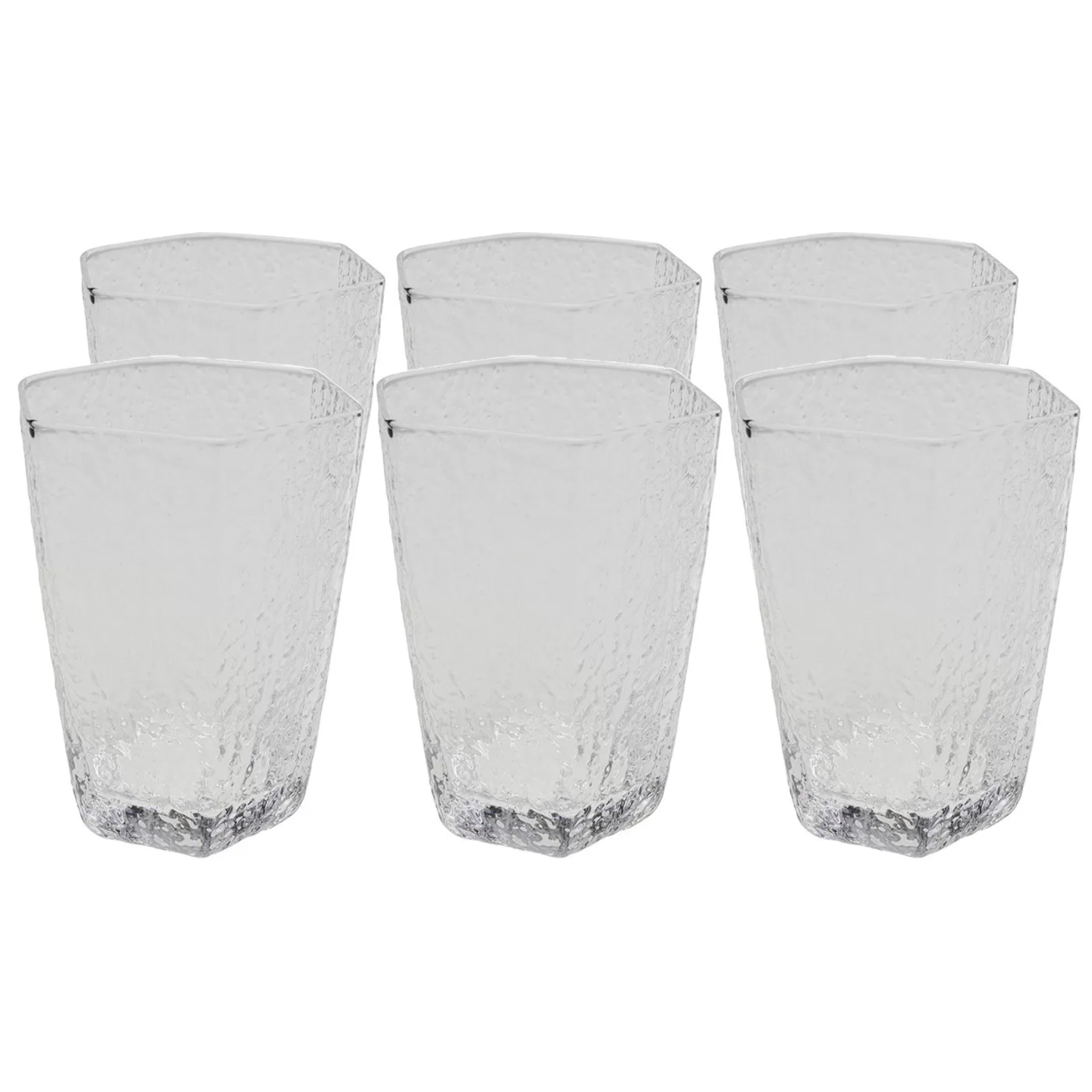 Verres à eau Cascata set de 6 Kare Design