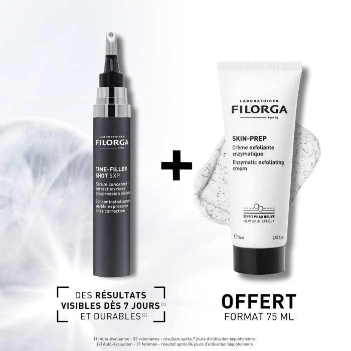 Time-Filler - Coffret Coffret Sérum 15 ml + Crème exfoliante 75 ml