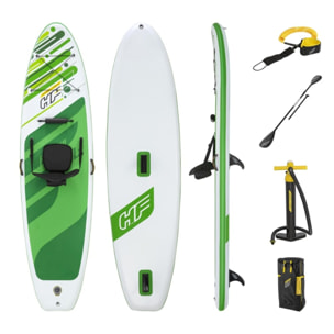Bestway Paddle gonflable Freesoul Tech 340 x 89 x 15 cm transformable en kayak ou en planche à voile