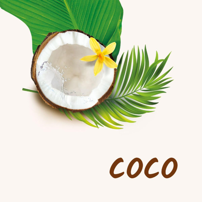 Pack de 3 - Lot de Gels douche Tahiti coco & huile de coco