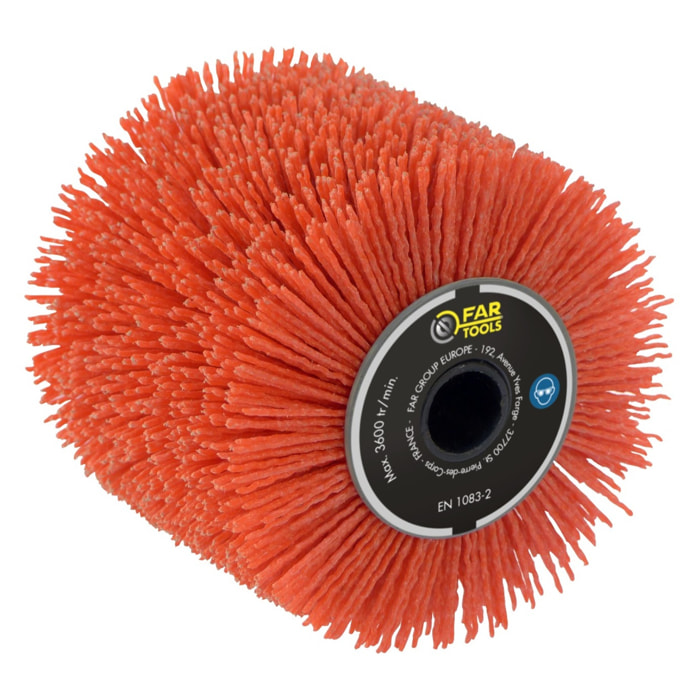 Brosse nylon A80 FAR TOOLS Ø 120 mm L 100 mm - 110886