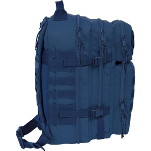 Mochila militar portatil 15,6 safta basic "marino"