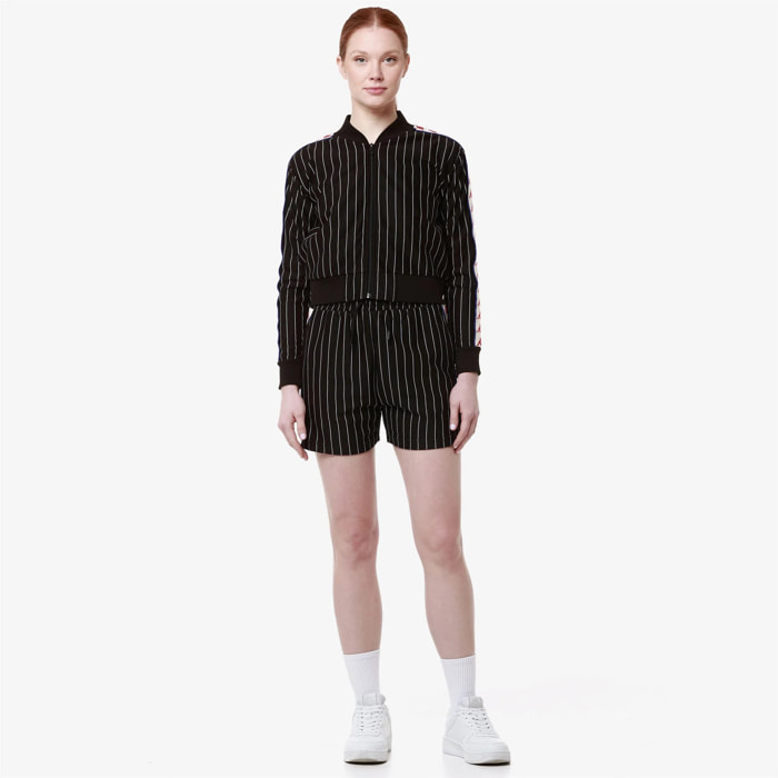 Kappa - Pantalones cortos Mujer Negro - 222 BANDA LORA
