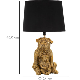 LAMPADA DA TAVOLO DOG CM Ø 26X43,8