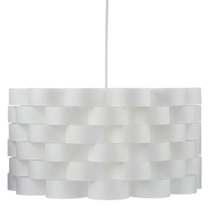 Suspension métal "Moki" blanc D42cm