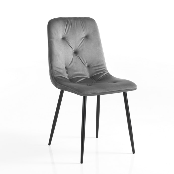 TOMASUCCI set 4 sedie TINA GREY