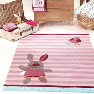 Tapis enfant fait main en acrylique LAMI