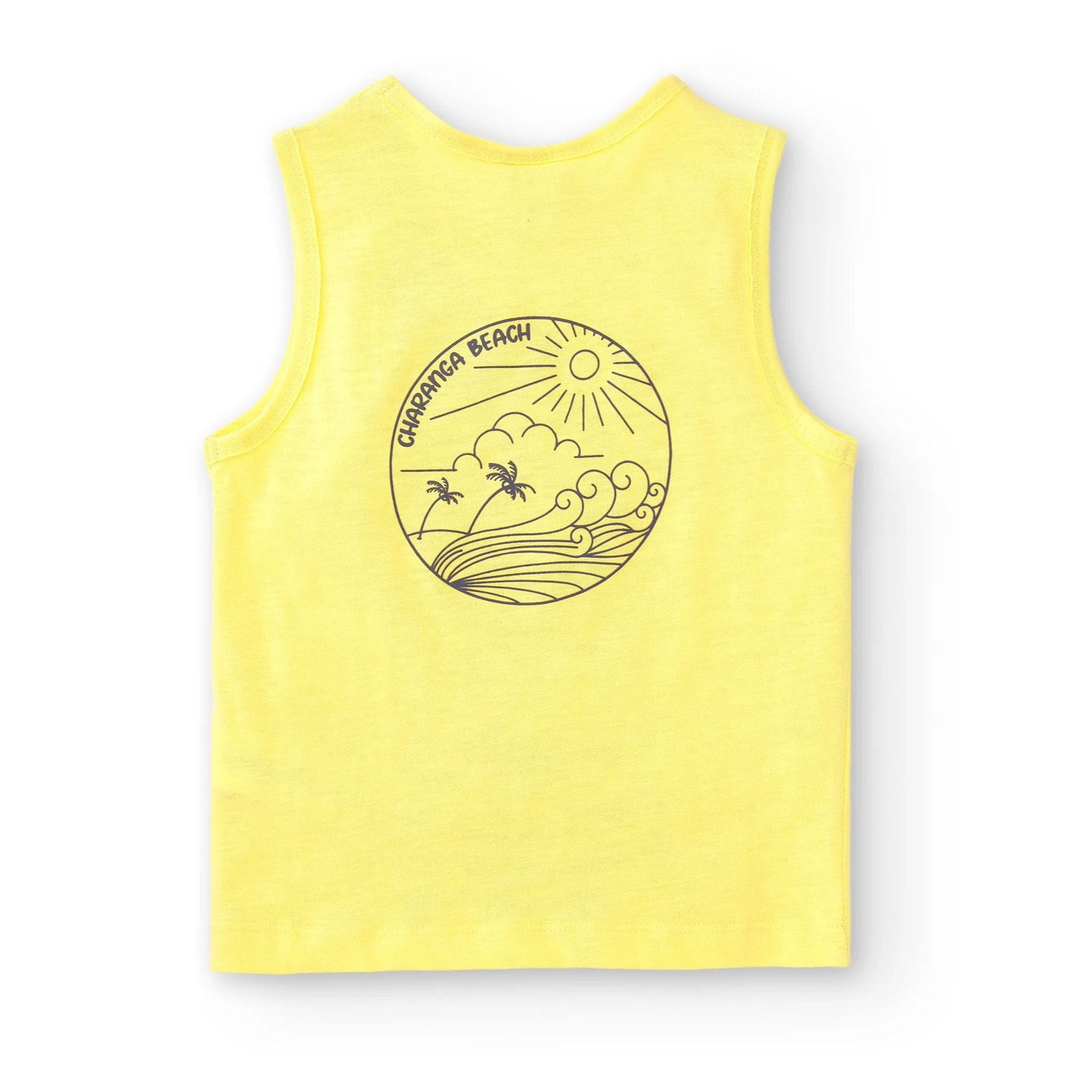 Camiseta de niño amarillo