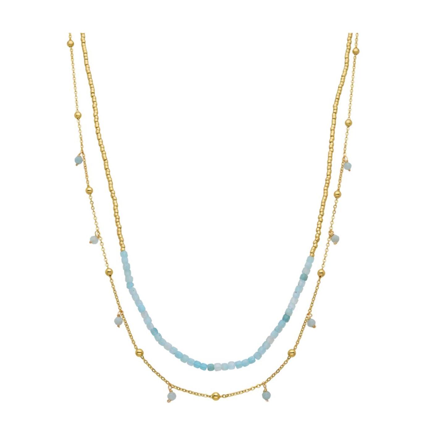 Collar Lux by Lux acabado oro 18k