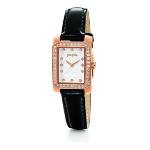 Reloj Folli Follie WF13B053SSS Mujer Analogico Cuarzo con Correa de Cuero