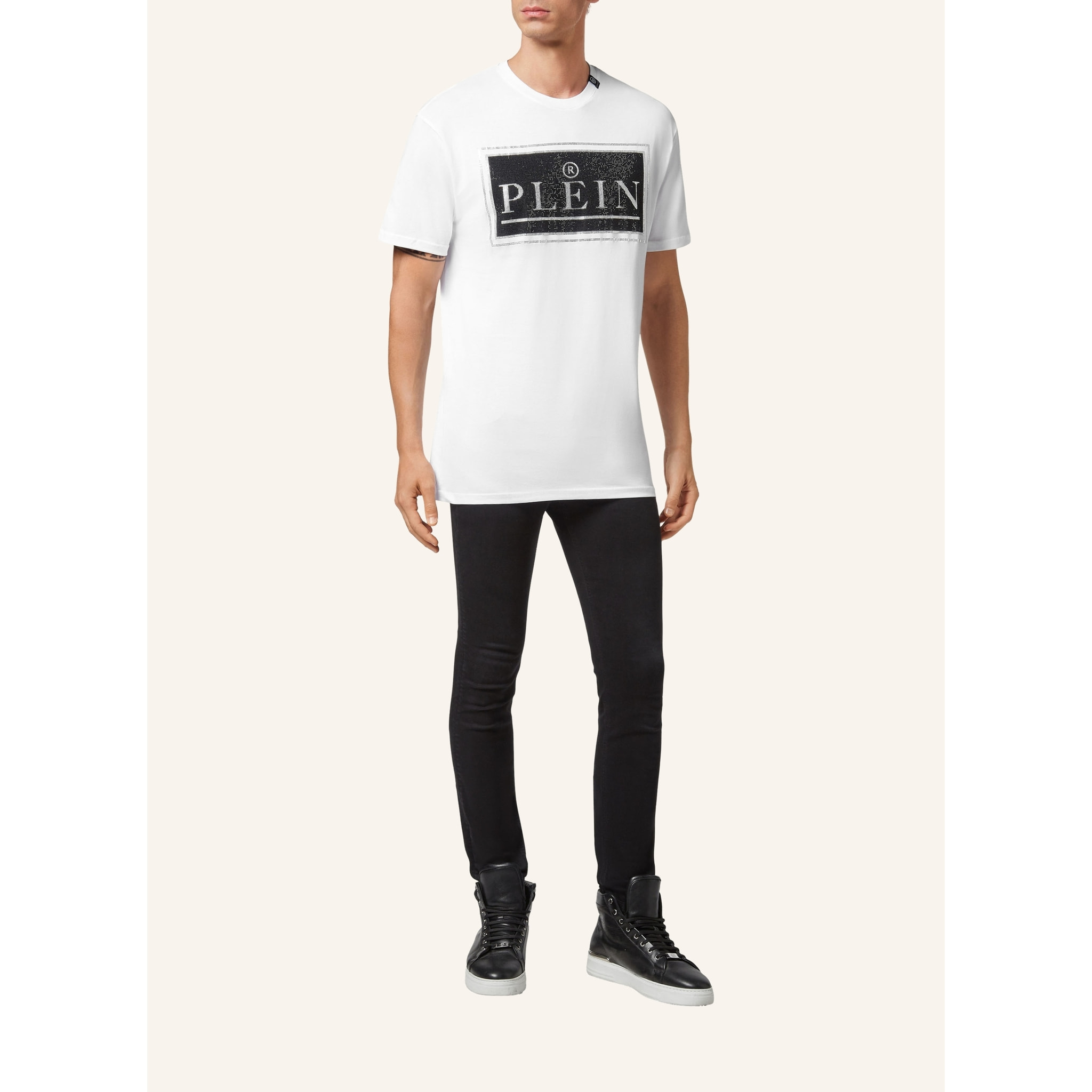 PHILIPP PLEIN T-shirt girocollo a maniche corte
