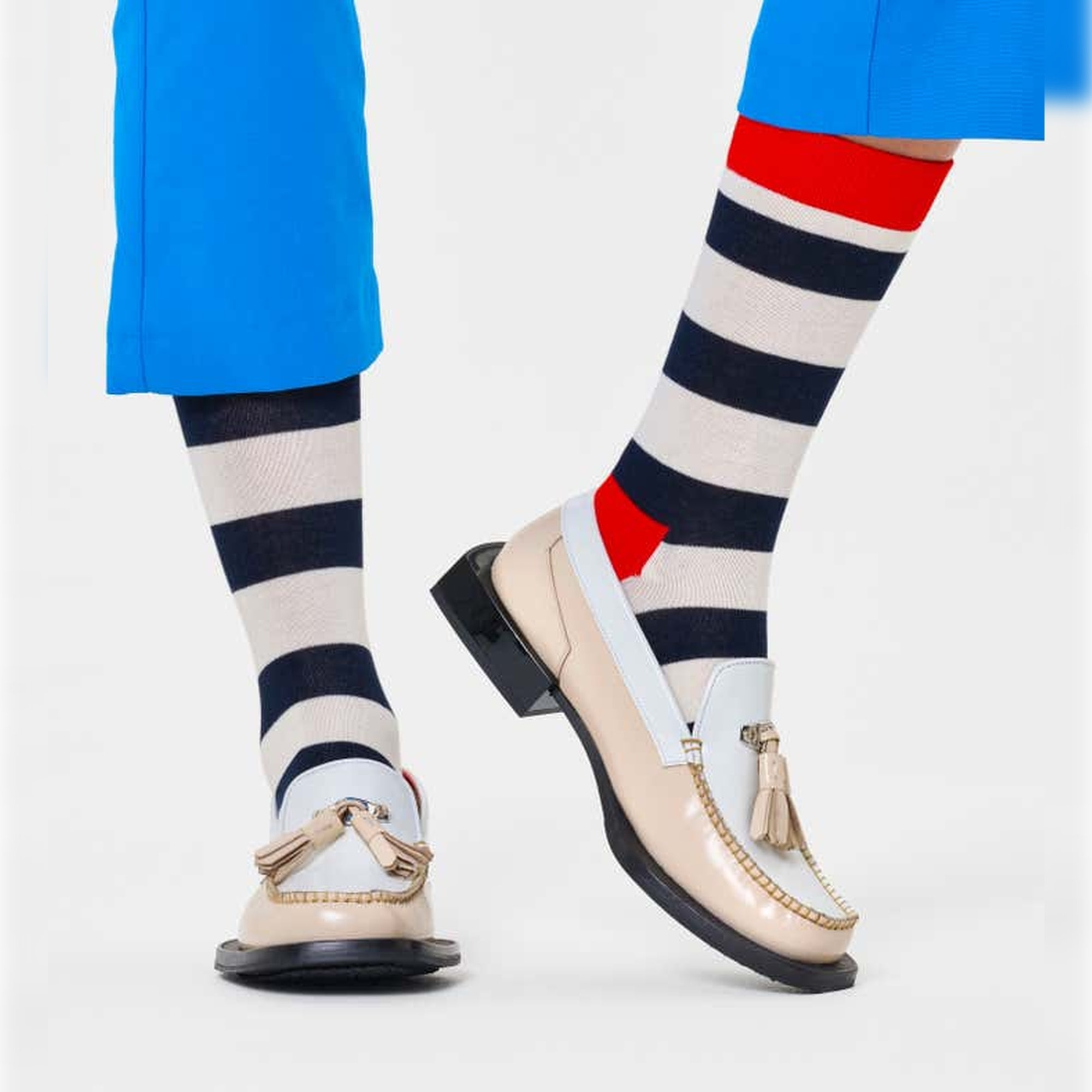 Calcetines stripe multicolor talla 41-46