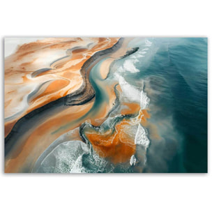 Tableau mer Fleuve Rio Negro Bresil Toile imprimée