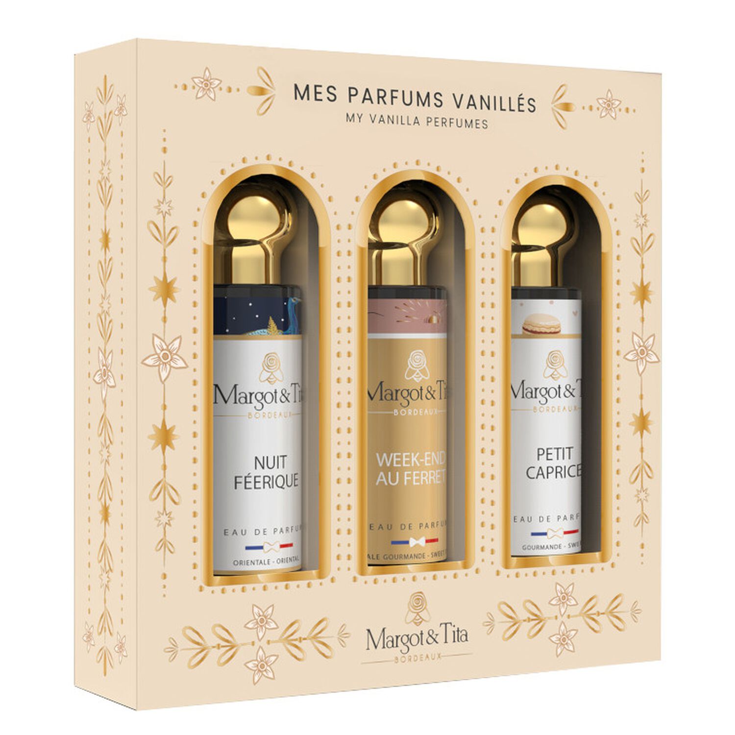 Mes Parfums Vanillés - Coffret Trio Parfums 3 x 30 ml