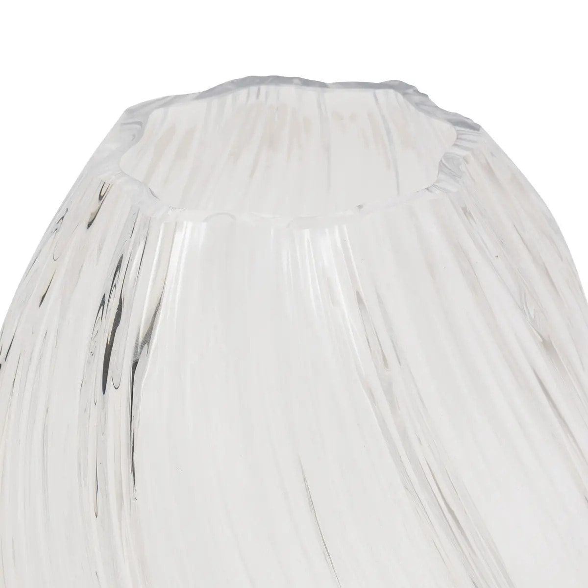 Vase "Valma" transparent H27cm