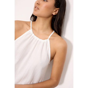 Vestito corto Bianco