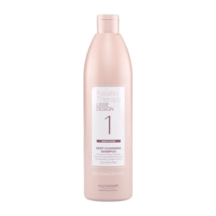 ALFAPARF MILANO Keratin Therapy Lisse Design 1 Deep Cleansing Shampoo 500ml