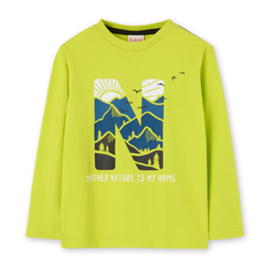 Camiseta punto básica de niño -BCI