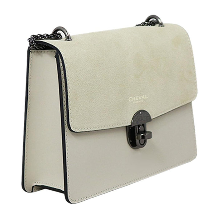 Bolso de hombro Cheval Firenze Alhena Beige