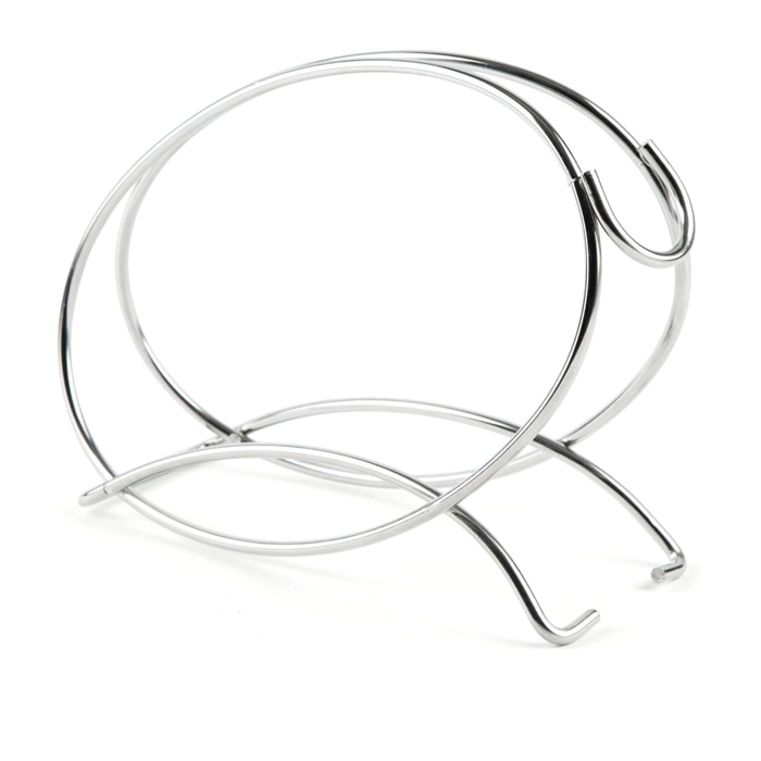 Porte-bouteille Excelsa- Elegance, Acier Argenté
