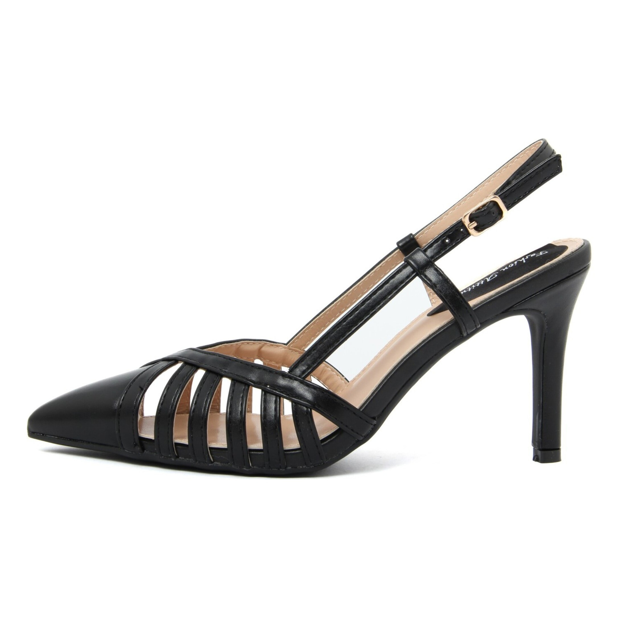 Slingback Donna colore Nero-Altezza tacco:9cm