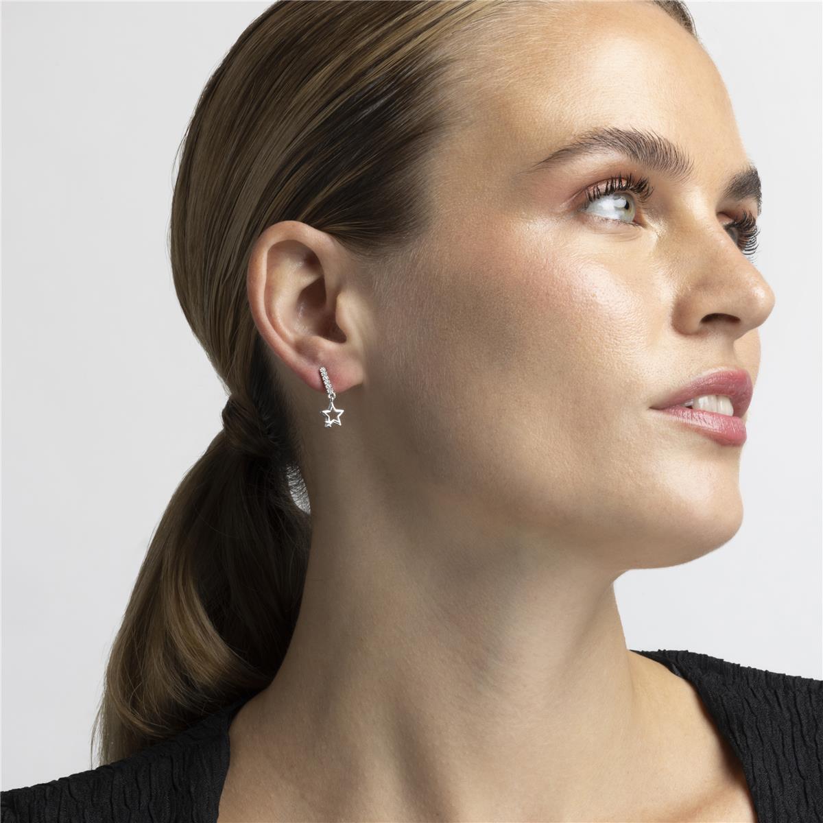 Pendientes Lux by Lux acabados plata