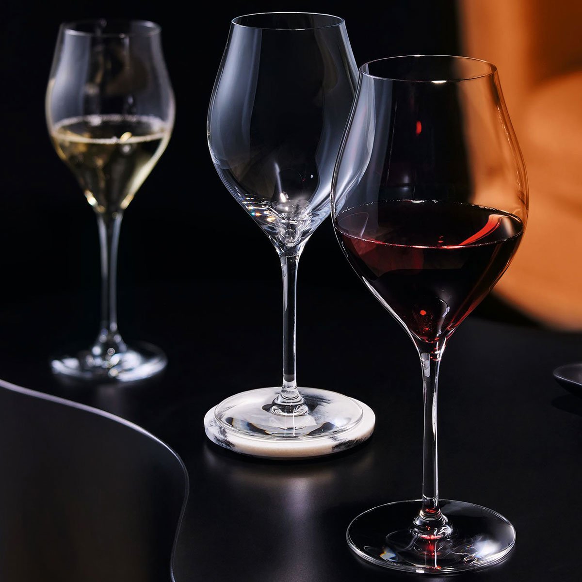 6 verres à pied 55 cl