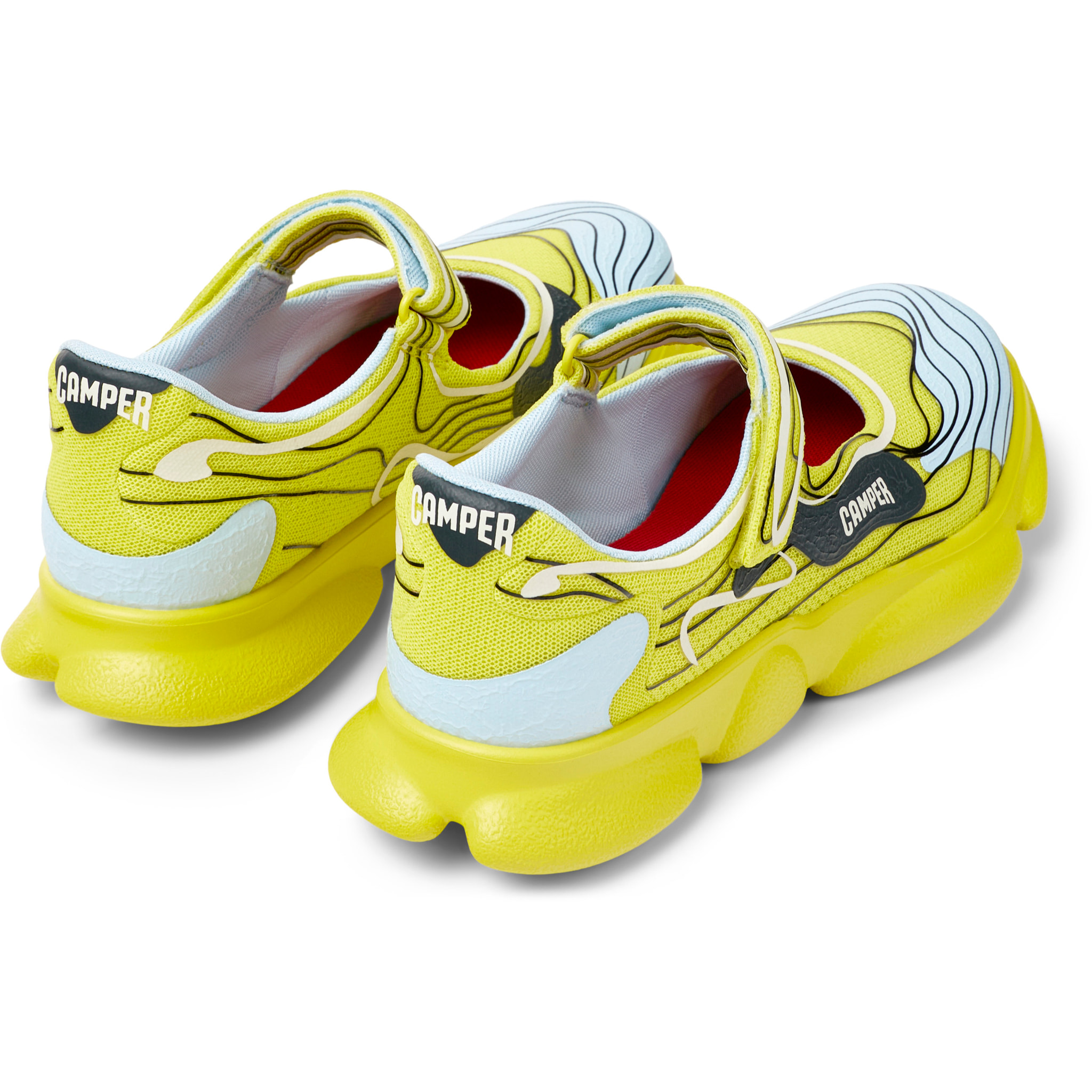 CAMPER Karst - Bailarinas Mujer Multicolor
