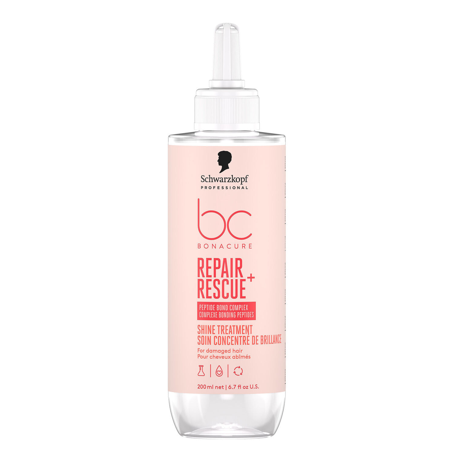 Bc Repair Rescue+ - Concentré de Brillance Cheveux 200 ml