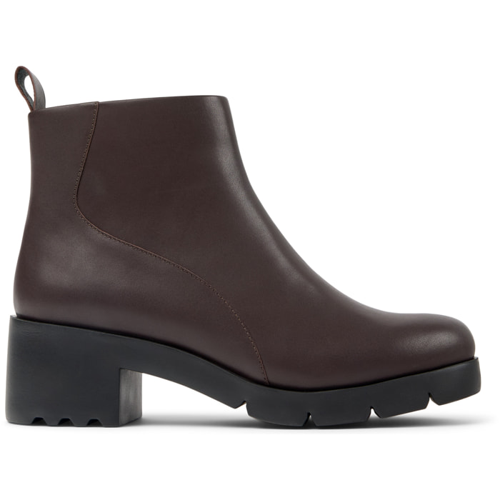 Botines - CAMPER Wanda - Marron - Cuero liso