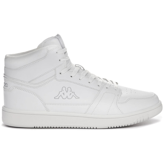 Kappa - Sneakers Hombre Mujer Blanco - LOGO BASIL MD