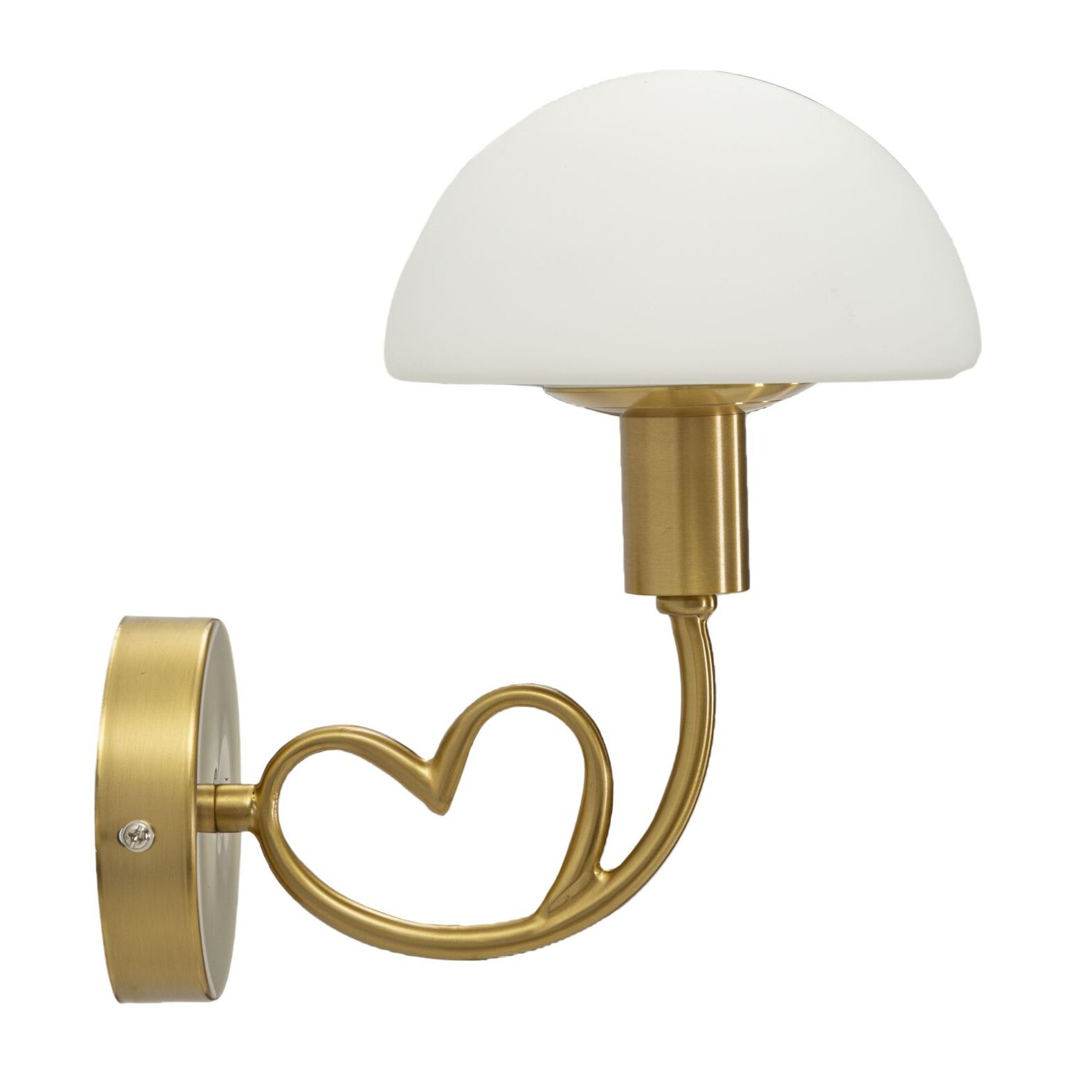 LAMPADA DA MURO LOVY GOLD CM 23X15X22