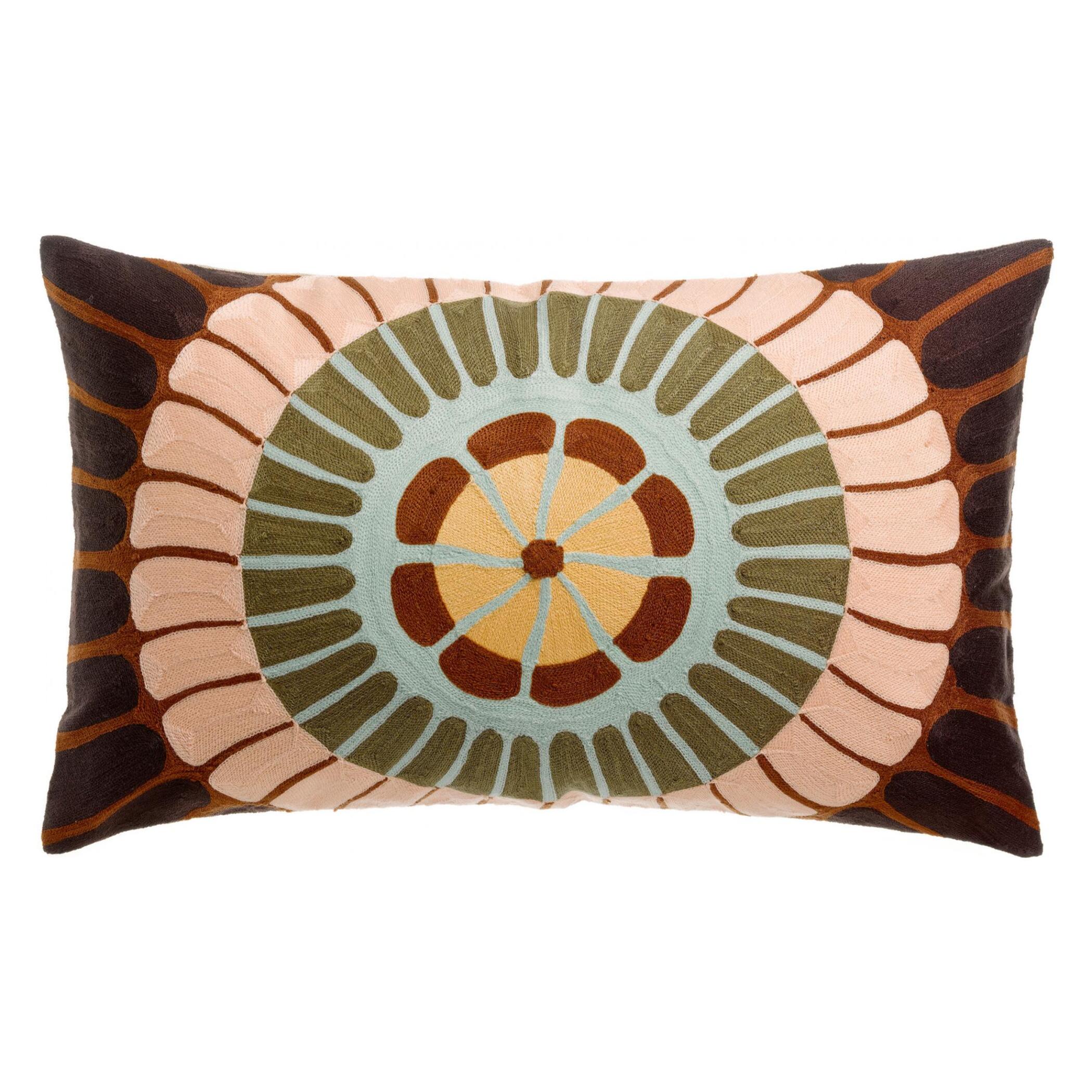 Coussin brodé Zeno