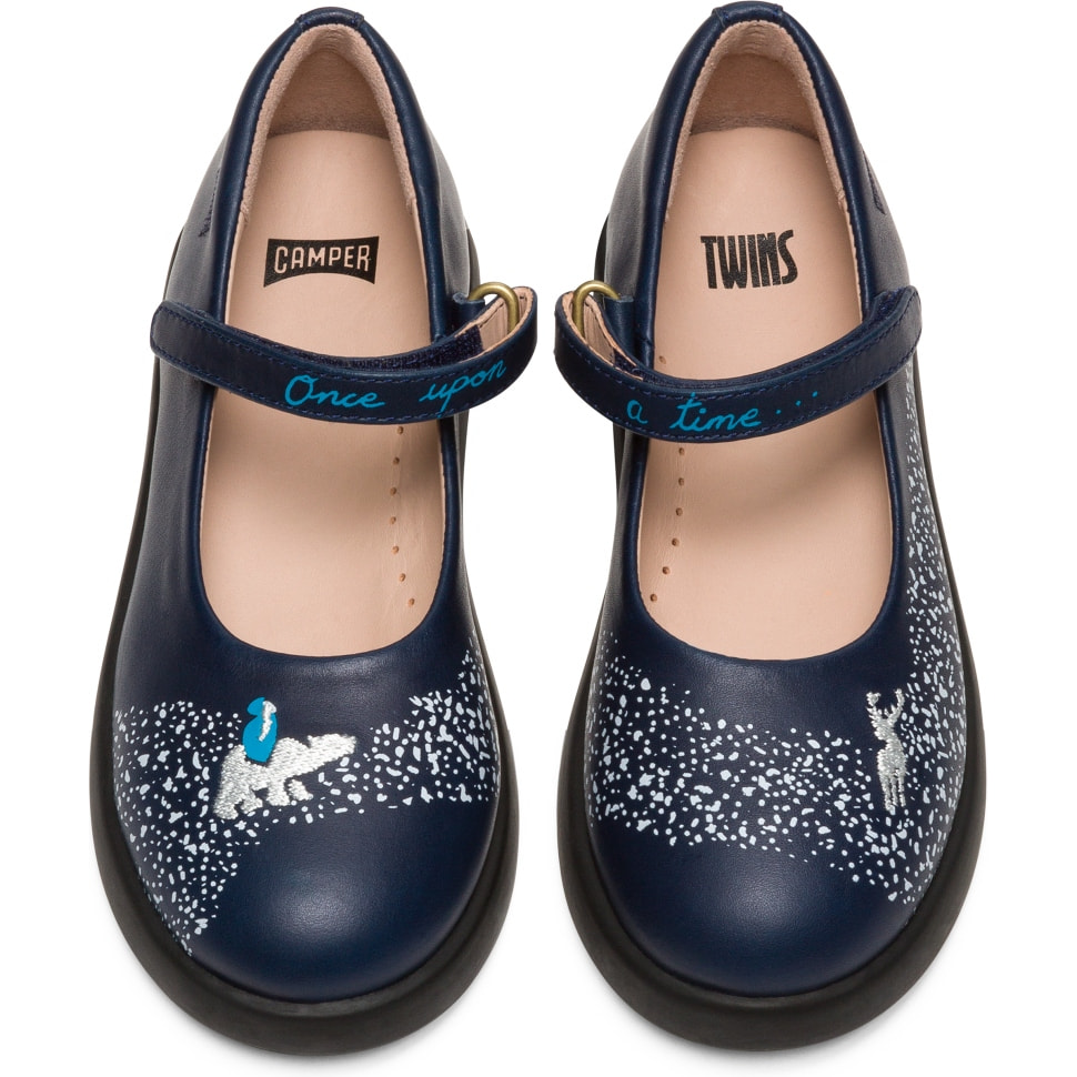 Camper Twins- Ballerine Bambina Blu